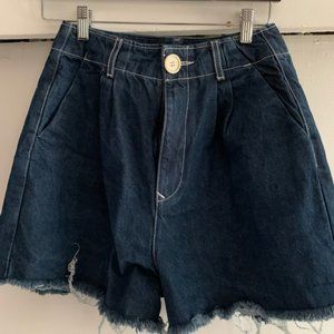 Rudy Jude Denim Pleated Shorts (RJ size 2)